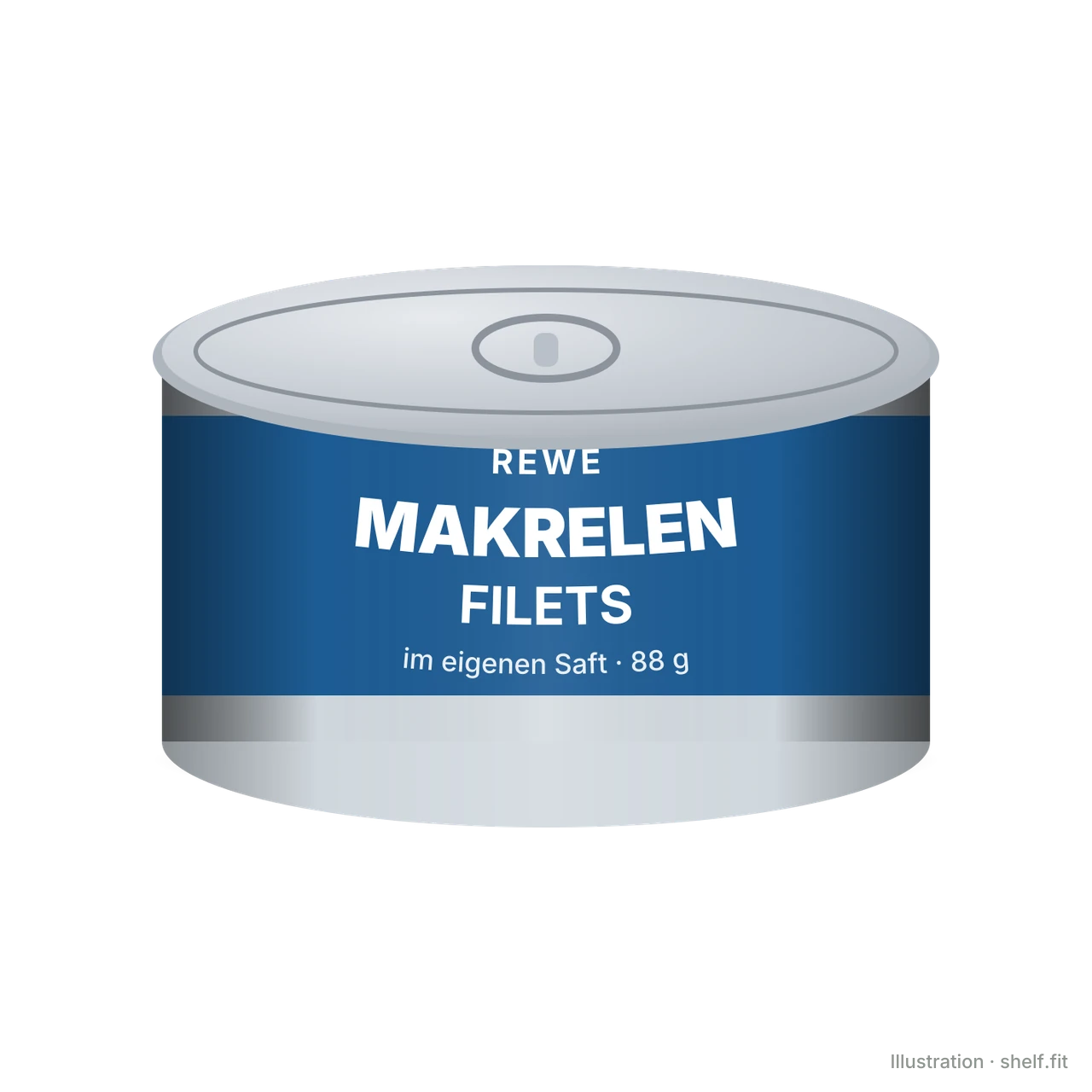Illustration: Makrelenfilets im eigenen Saft