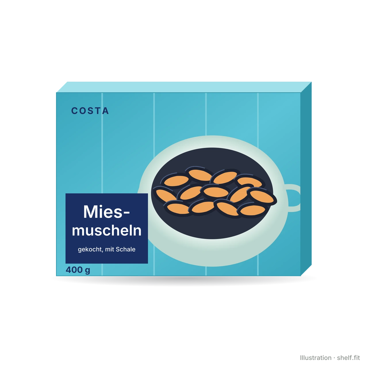 Illustration: Miesmuscheln