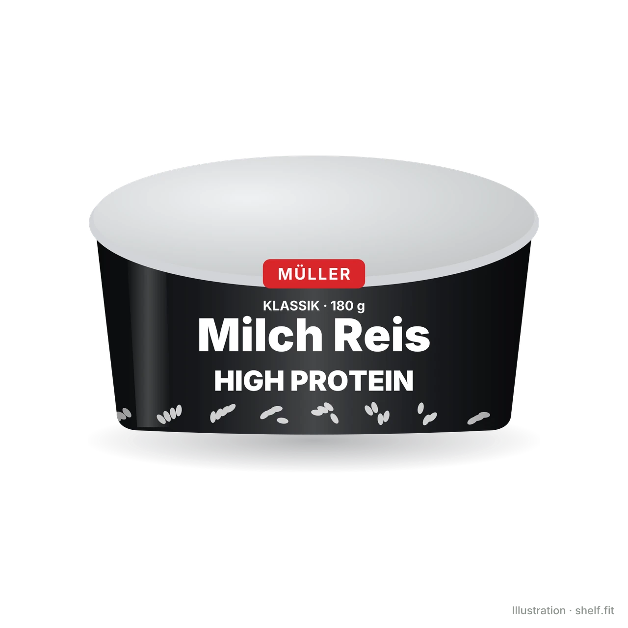 Illustration: Milchreis High Protein Klassik