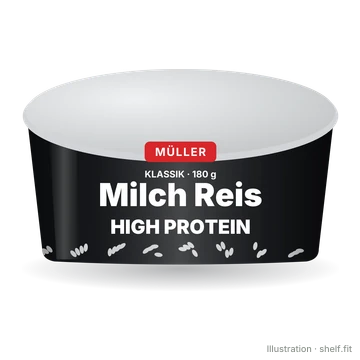 Illustration: Milchreis High Protein Klassik