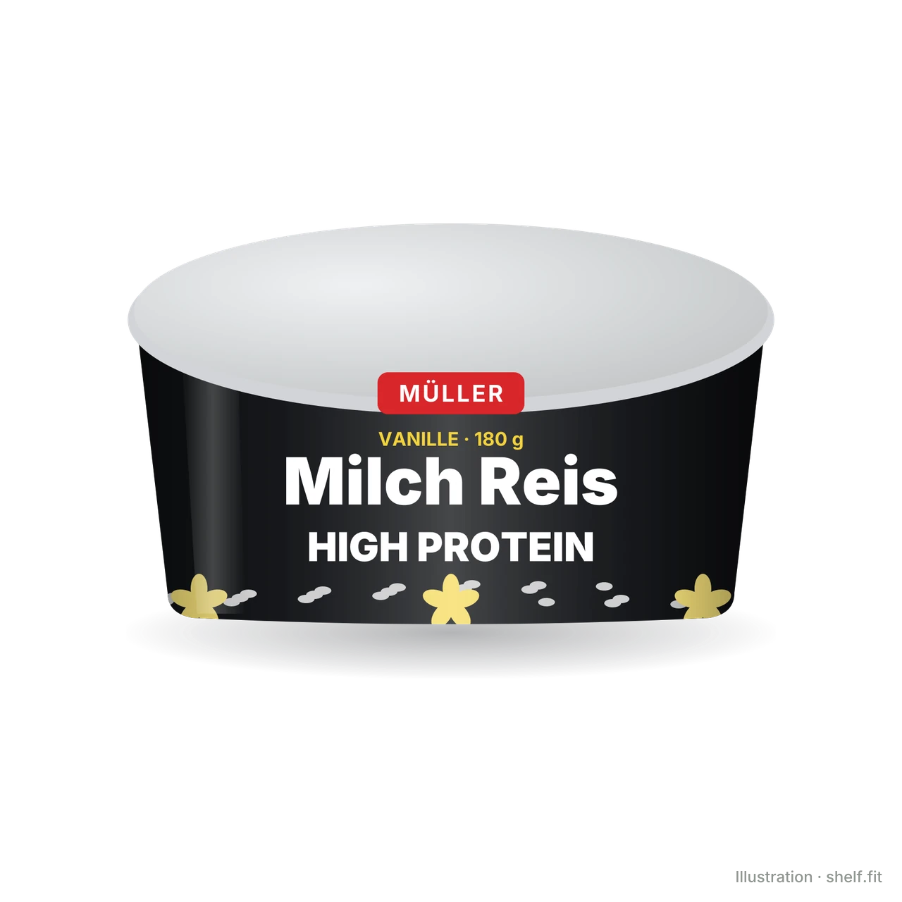 Illustration: Milchreis High Protein Vanille
