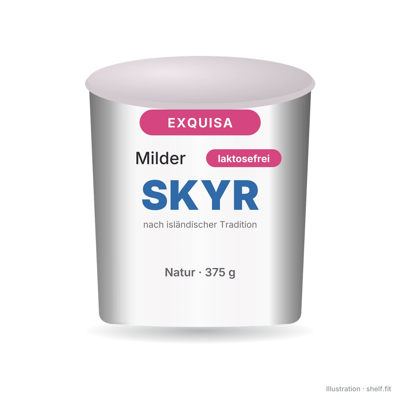Illustration: Milder Skyr Natur, laktosefrei