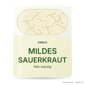 Illustration: Mildes Bio-Sauerkraut