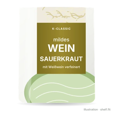 Illustration: Mildes Wein-Sauerkraut