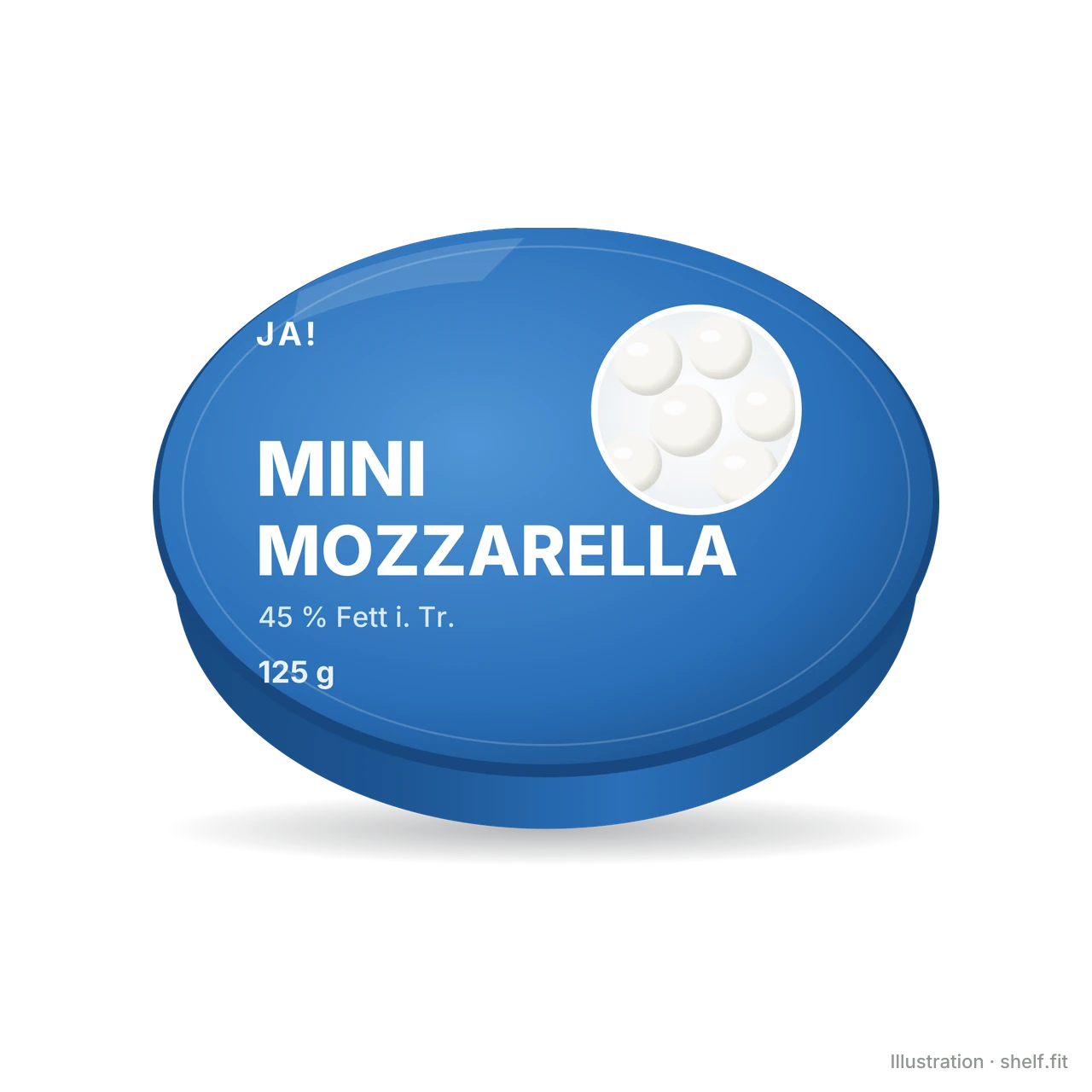 Illustration: Schale ja! Mini Mozzarella, 125 g