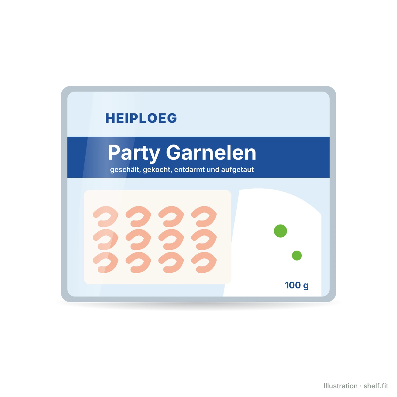 Illustration: Party Garnelen
