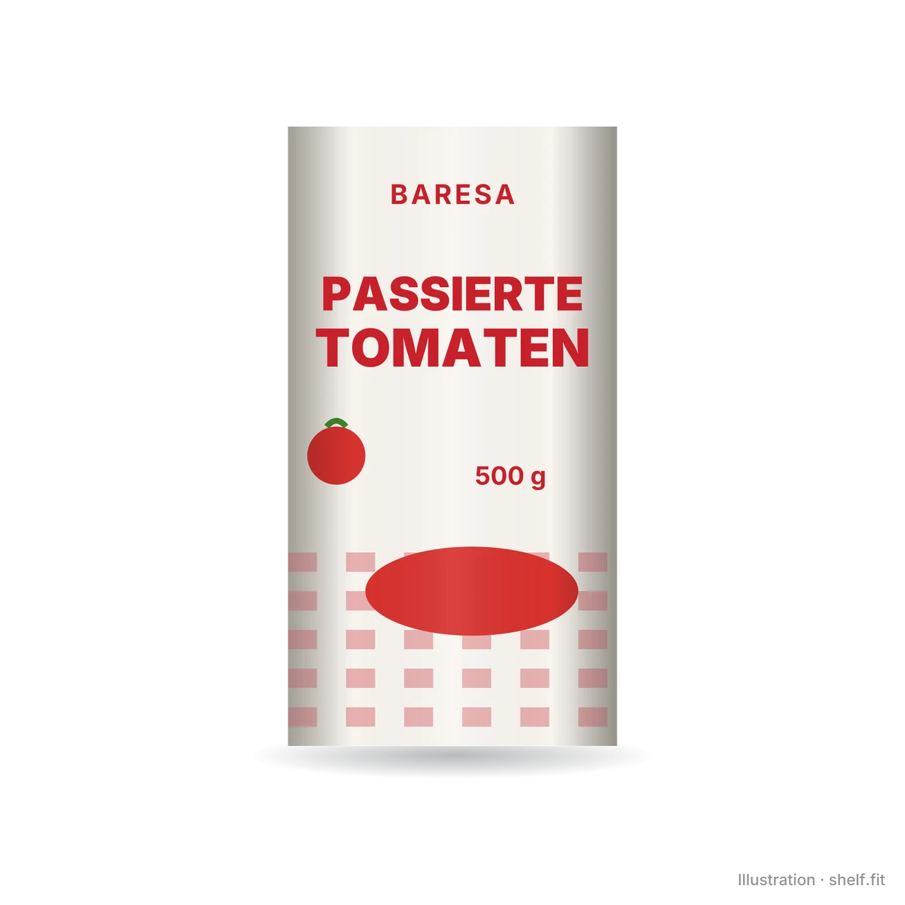 Illustration: Passierte Tomaten