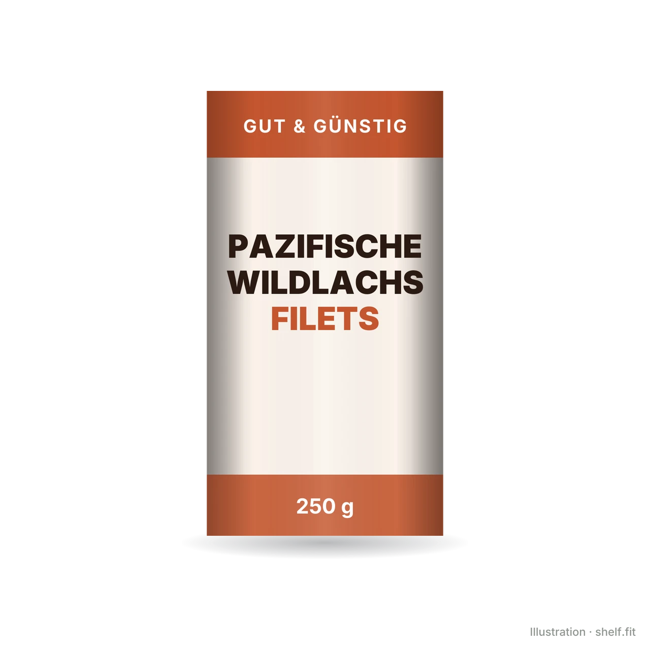 Illustration: Pazifische Wildlachsfilets