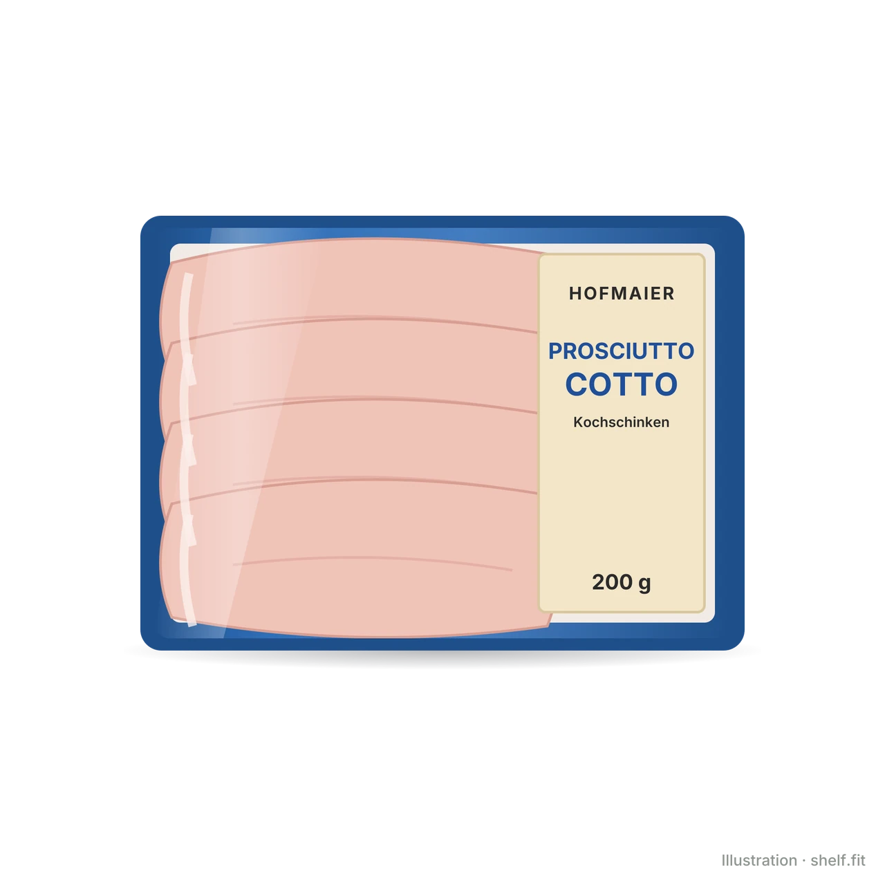 Illustration: Schale Hofmaier Prosciutto Cotto, 200 g