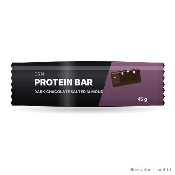 Illustration: Proteinriegel Dark Chocolate Salted Almond