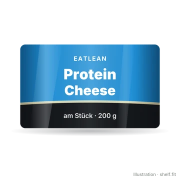 Illustration: Protein Cheese am Stück