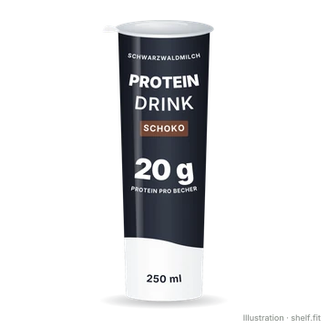 Illustration: Protein Choco Drink