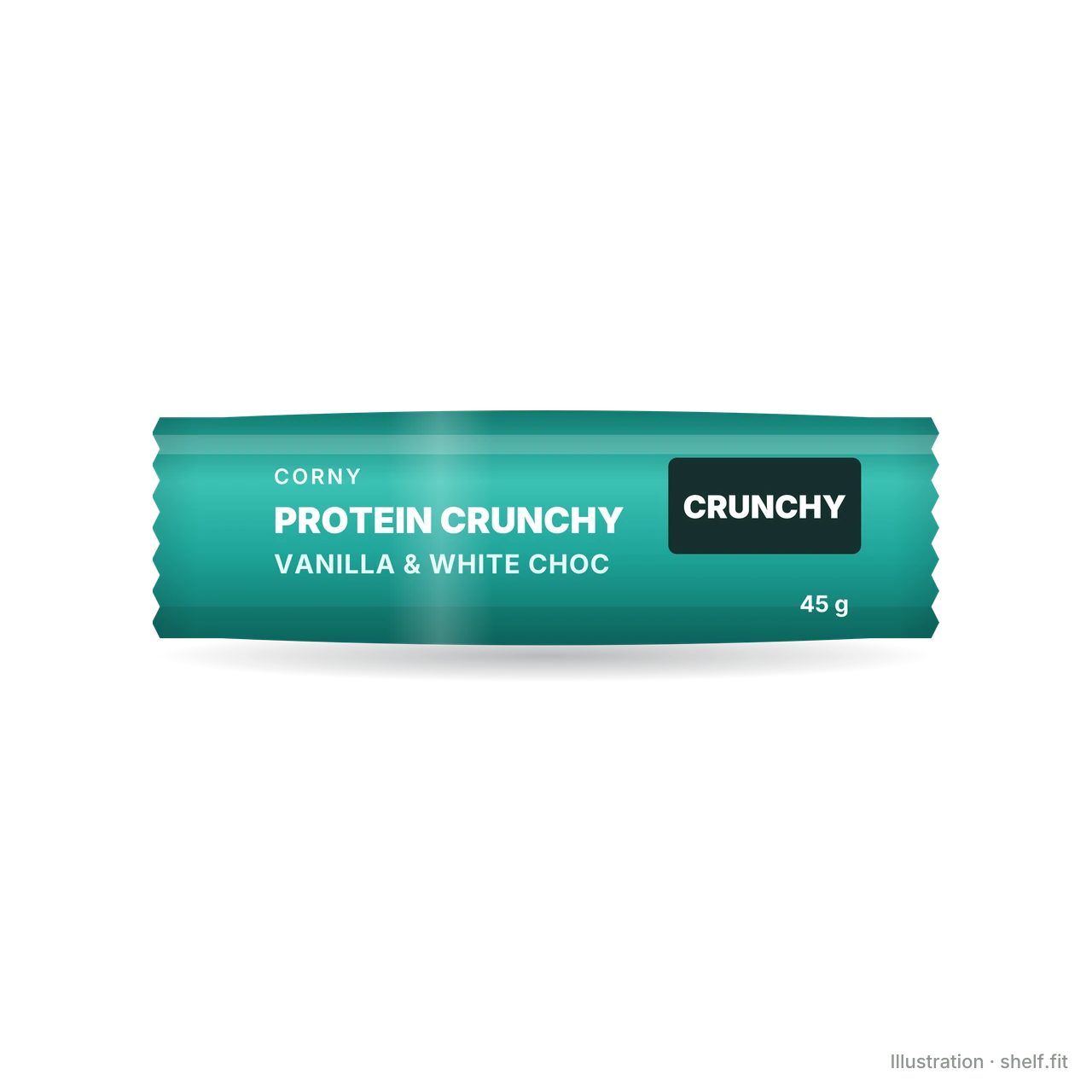 Illustration: Protein Crunchy Vanilla & White Choc