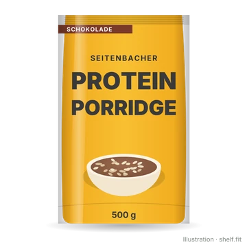 Illustration: Protein Porridge Schokolade