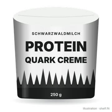 Illustration: Becher Schwarzwaldmilch Protein Quark Creme, 250 g