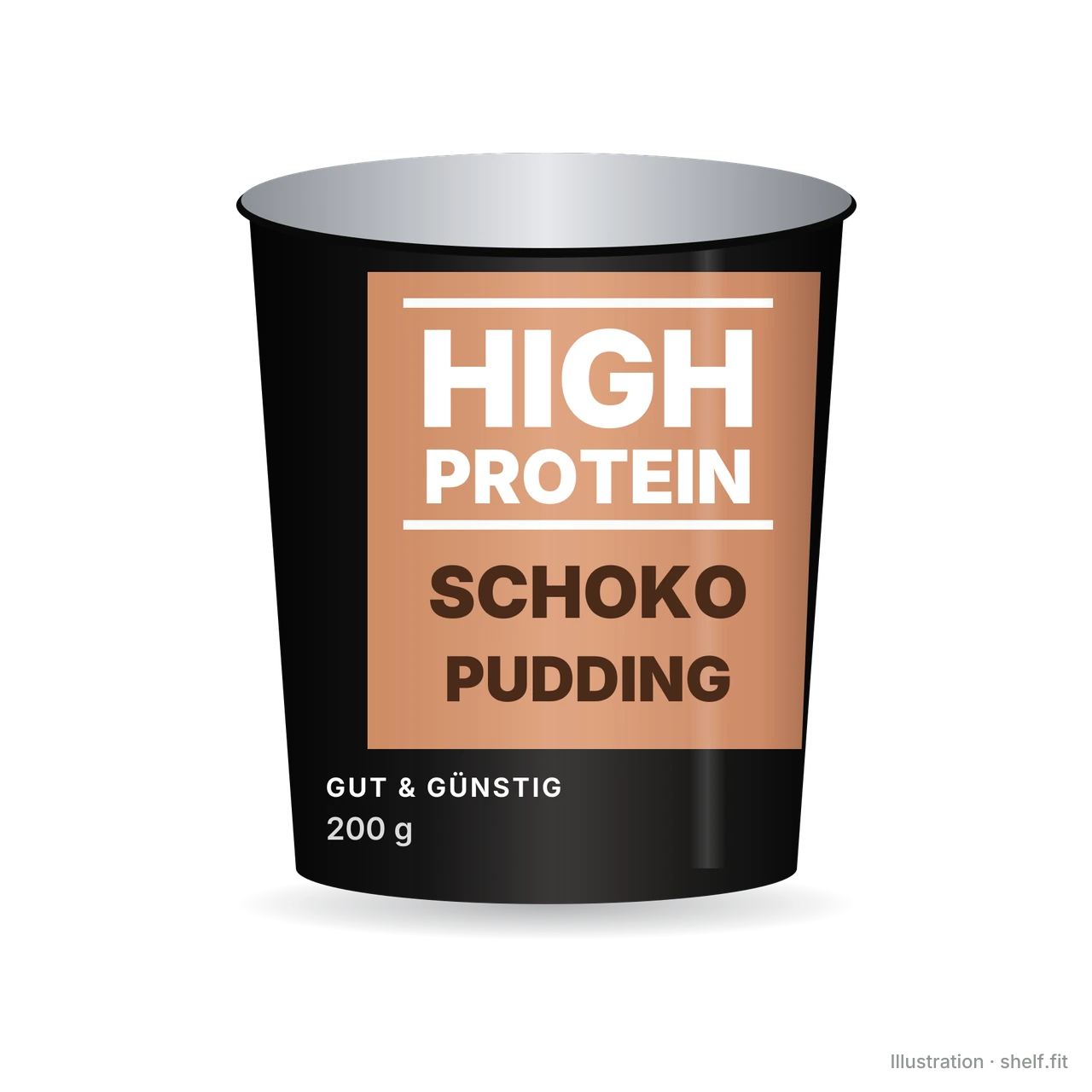 Illustration: High Protein Schoko Pudding