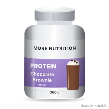 Illustration: Protein Chocolate Brownie