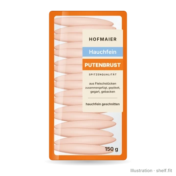 Illustration: Hofmaier wafer-thin turkey breast pack, 150 g