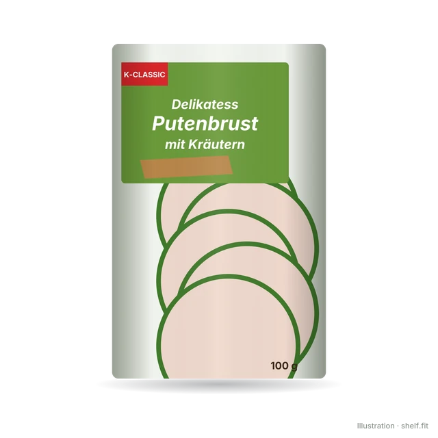 Illustration: Delikatess Putenbrust mit Kräutern