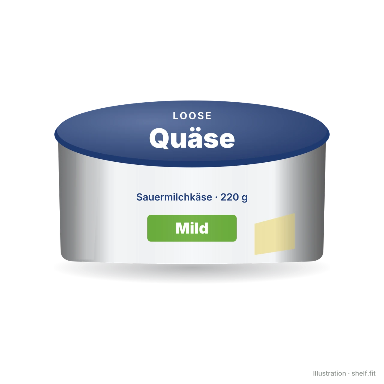 Illustration: Quäse Mild