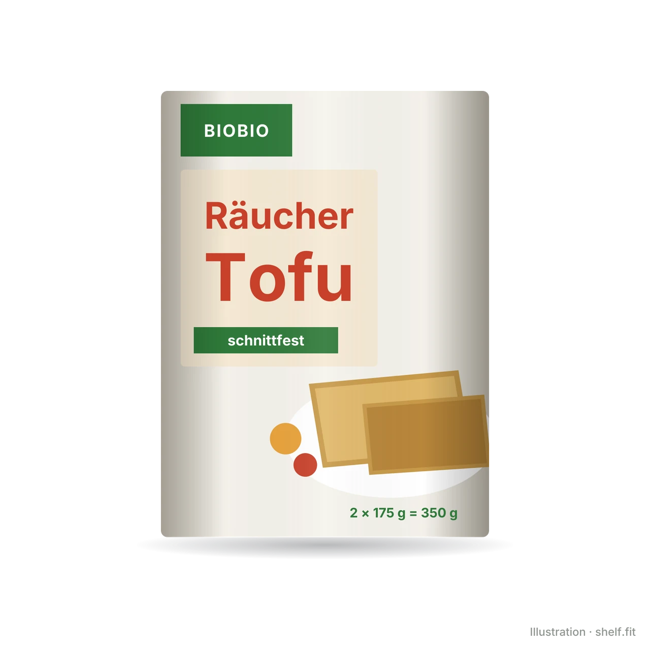 Illustration: Bio Räucher Tofu