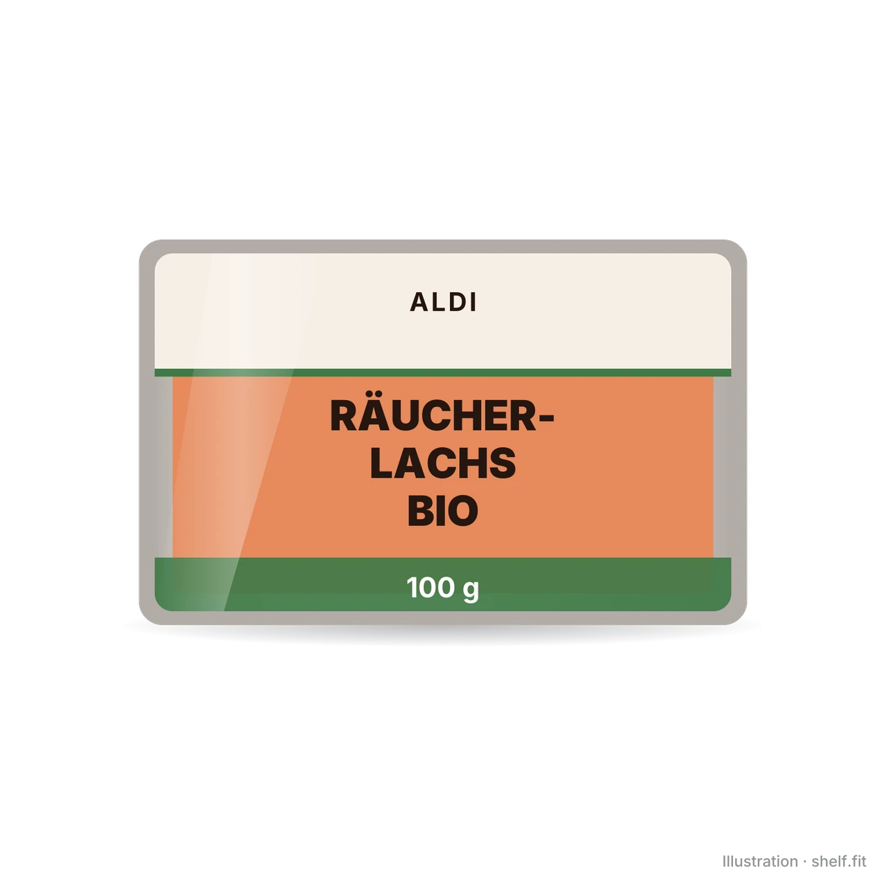 Illustration: Räucherlachs Bio