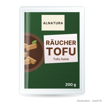 Illustration: Packung Alnatura Raeucher Tofu, 200 g