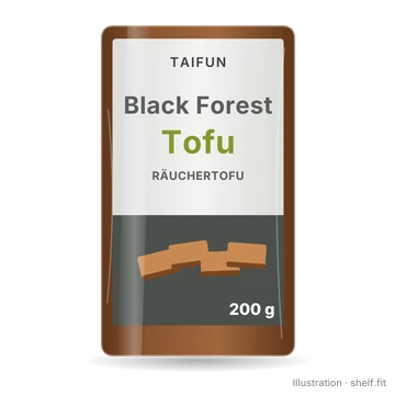 Illustration: Räuchertofu Black Forest