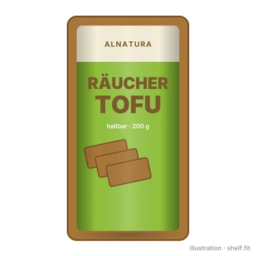 Illustration: Bio Räucher Tofu, haltbar
