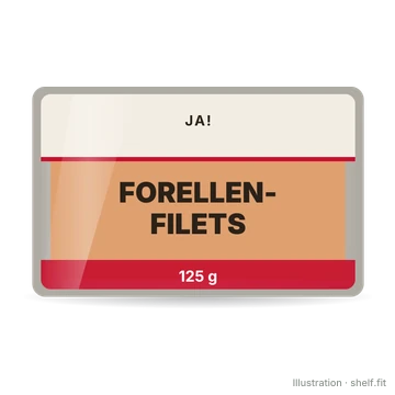 Illustration: Regenbogen-Forellenfilets