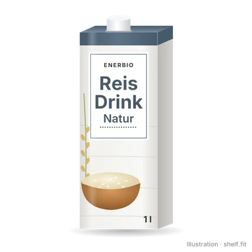Illustration: Packung enerBiO Reisdrink natur