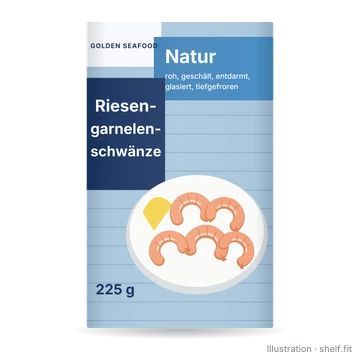 Illustration: Riesengarnelenschwänze Natur