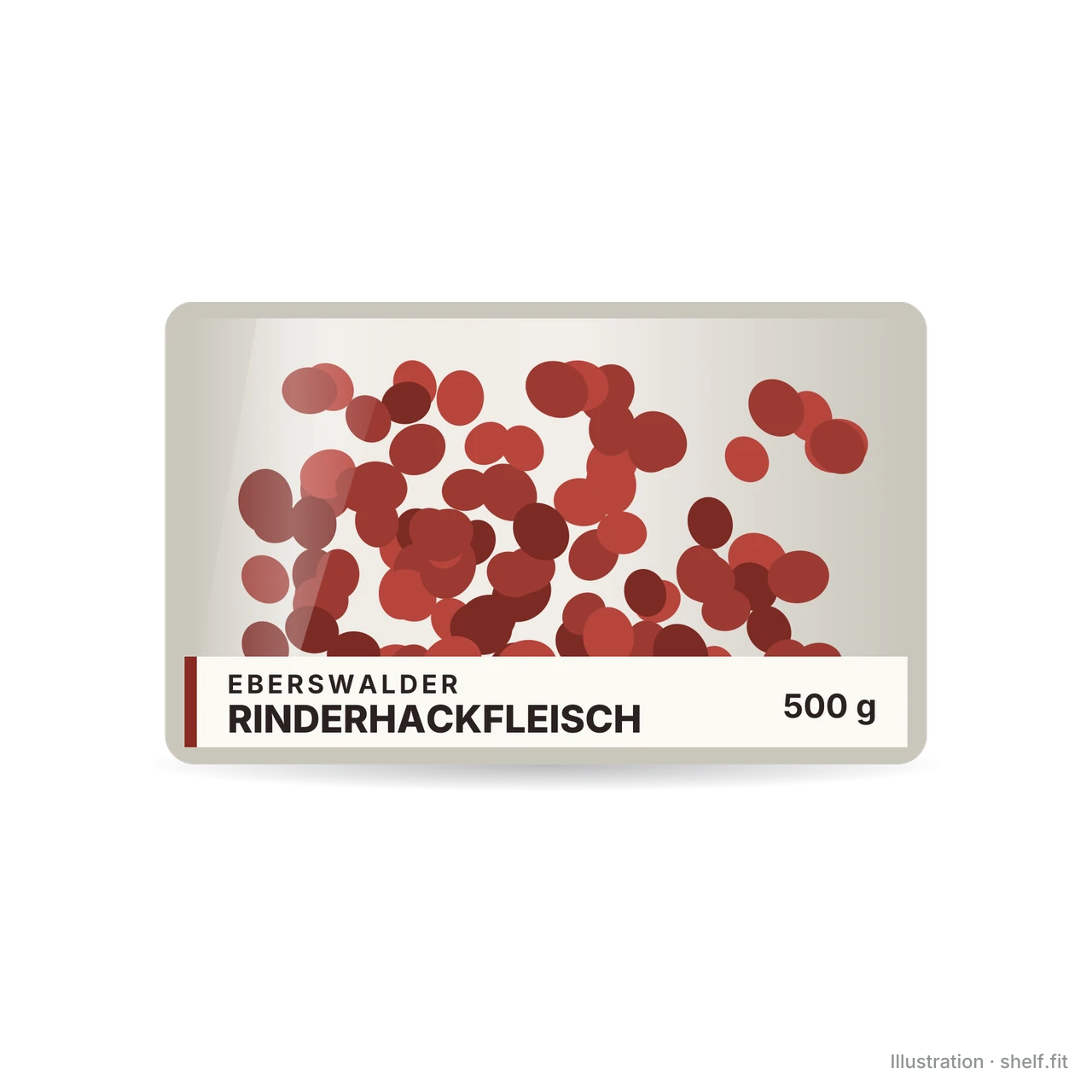 Illustration: Rinderhackfleisch, zum Braten