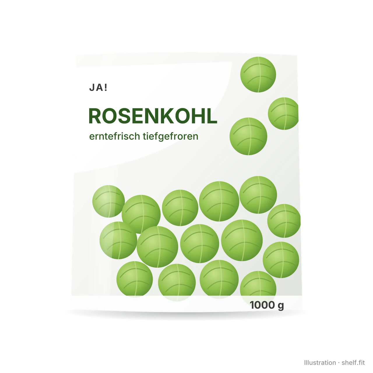 Illustration: Rosenkohl