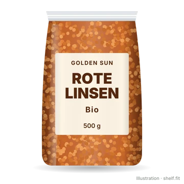 Illustration: Rote Linsen Bio