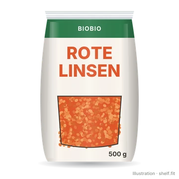Illustration: Rote Linsen