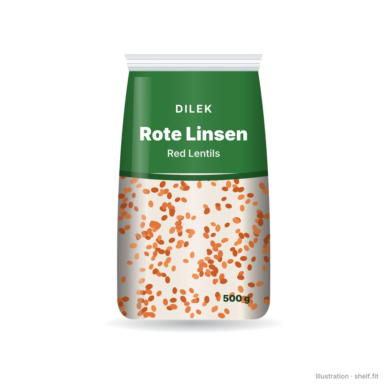 Illustration: Rote Linsen