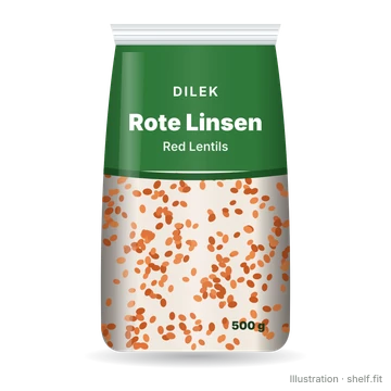 Illustration: Rote Linsen
