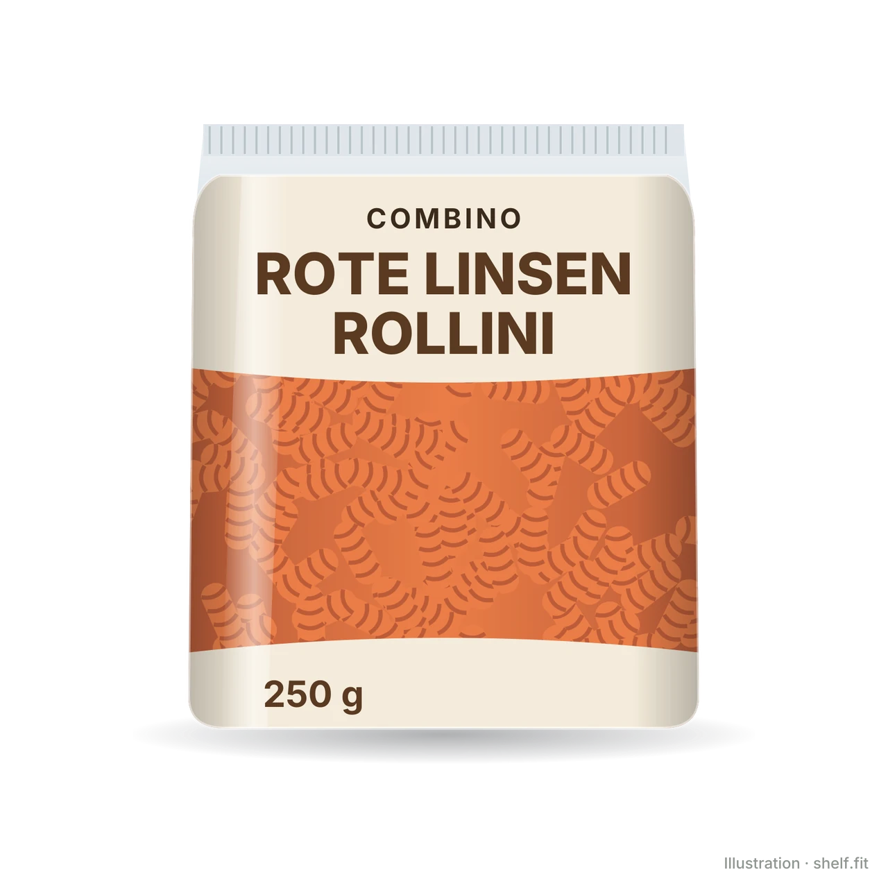 Illustration: Bio Rote Linsen Rollini