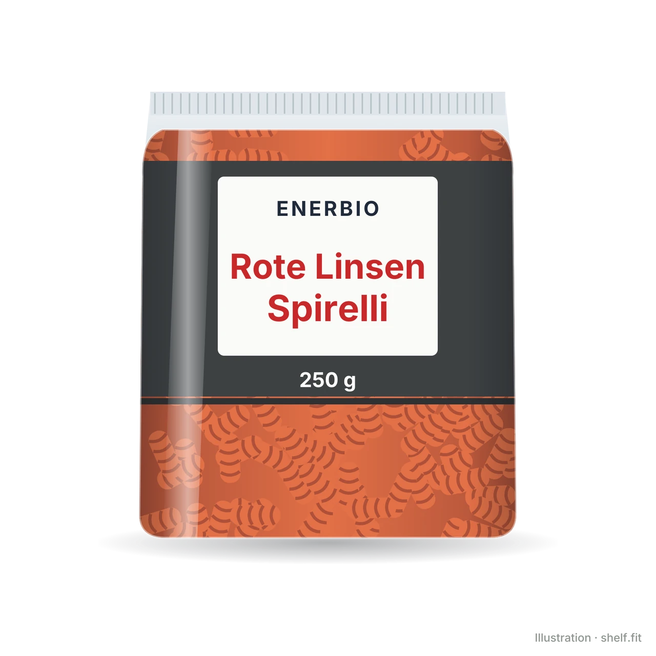 Illustration: Rote Linsen Spirelli