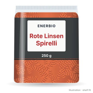 Illustration: Rote Linsen Spirelli