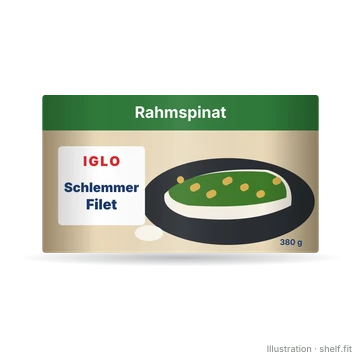 Illustration: Schlemmer-Filet Rahmspinat