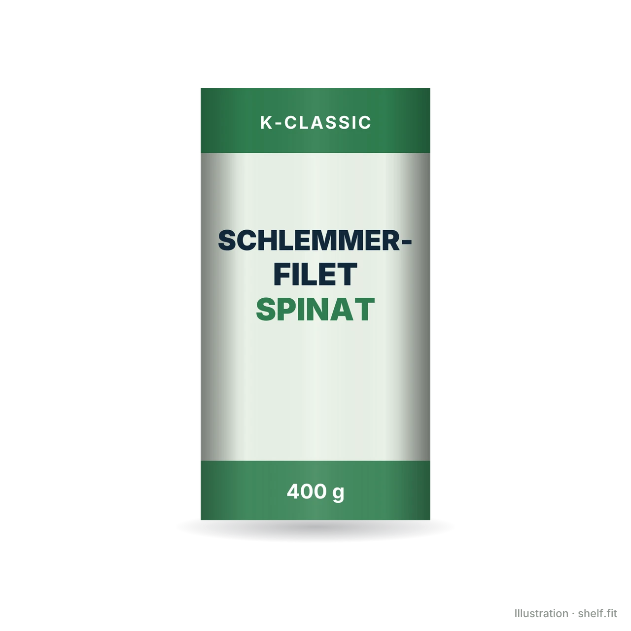 Illustration: Schlemmerfilet Spinat