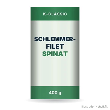 Illustration: Schlemmerfilet Spinat