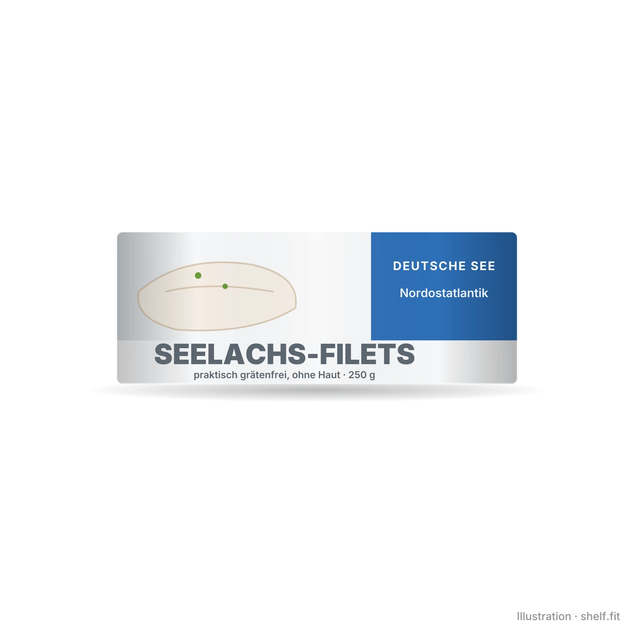 Illustration: Seelachs-Filets