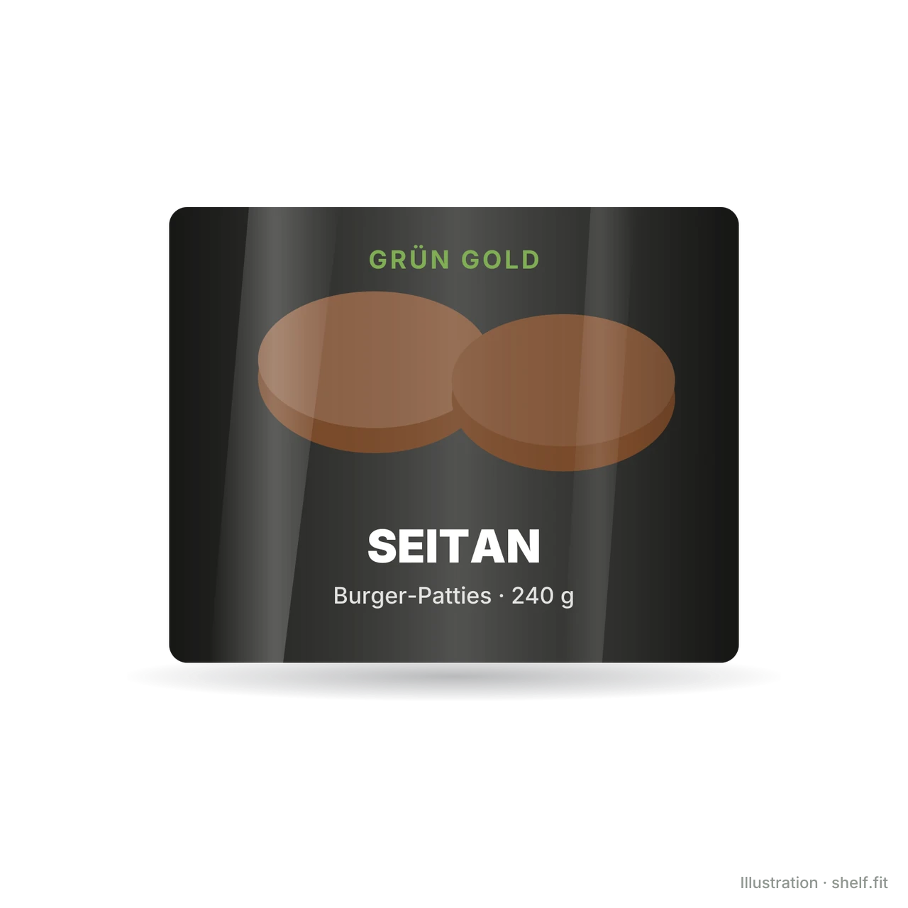 Illustration: Seitan Burger-Patties