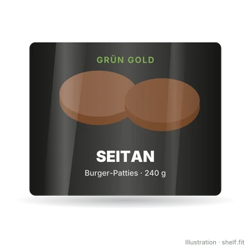 Illustration: Seitan Burger-Patties