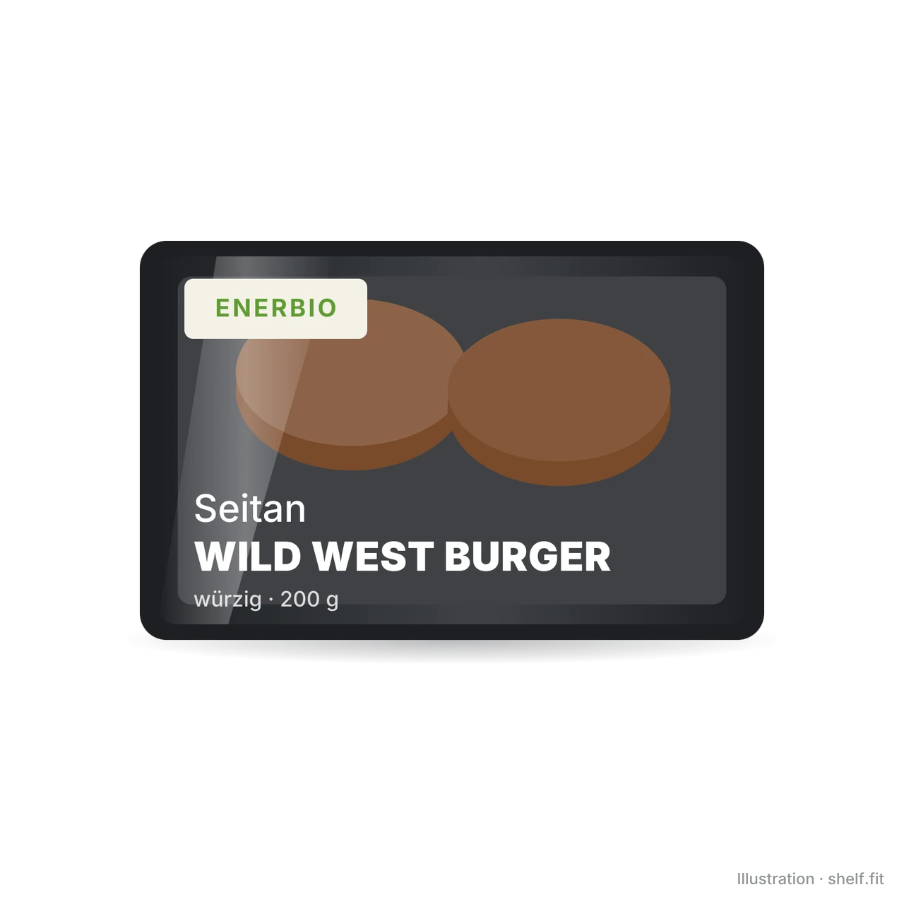 Illustration: Seitan Wild West Burger