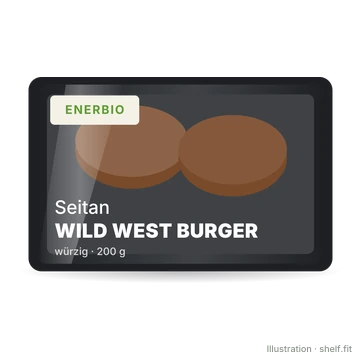 Illustration: Seitan Wild West Burger