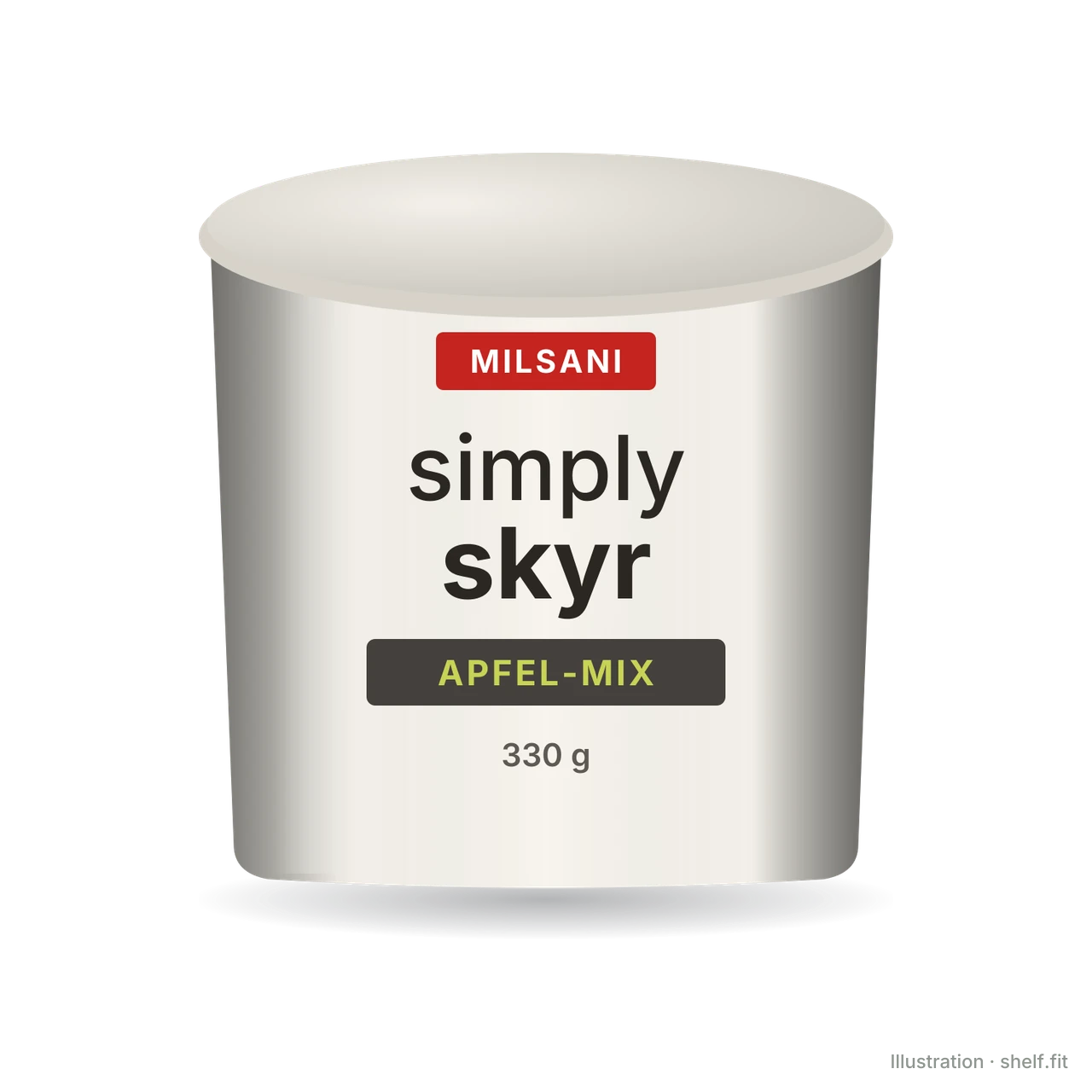 Illustration: simply skyr Apfel-Mix